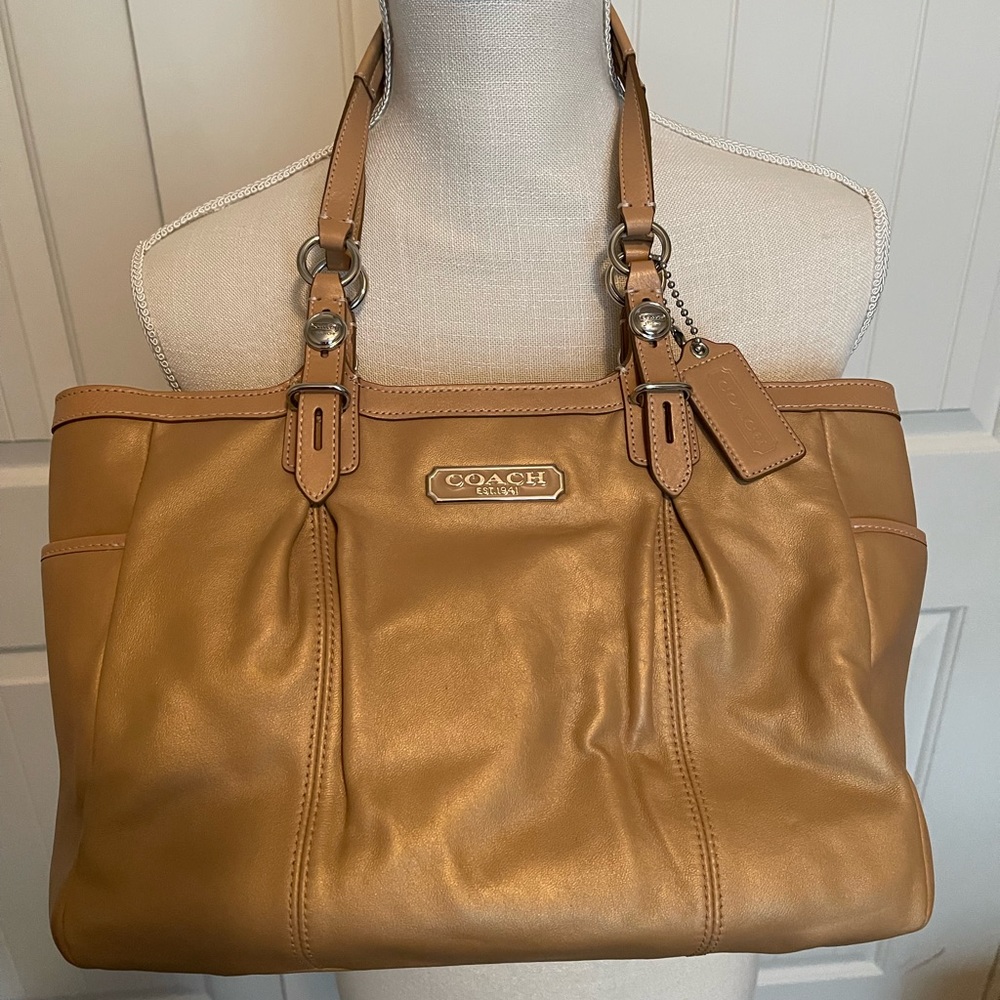 Leather Coach Bag
